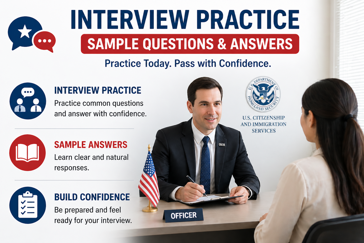 Interview Practice & Sample Answers – Citizenship 4k